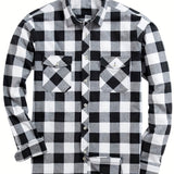David | Camisa de flanela aos quadrados