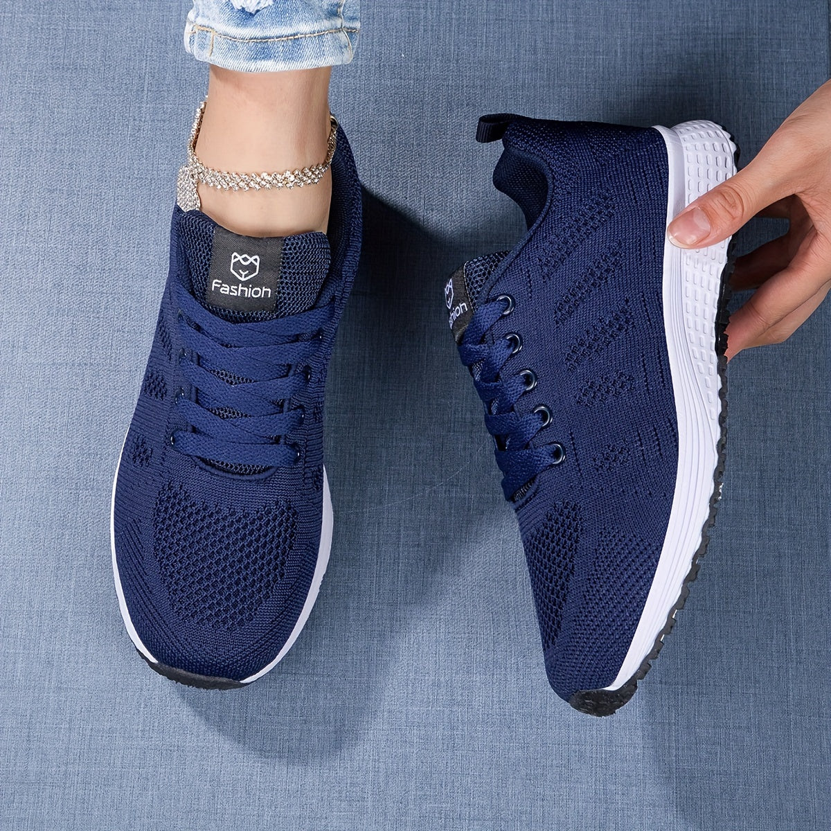 MEGAN | Sneakers in maglia