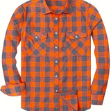 David | Camisa de flanela aos quadrados