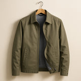 Giacca Uomo Casual con Colletto Classico e Zip