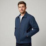 Giacca Uomo Casual con Colletto Classico e Zip
