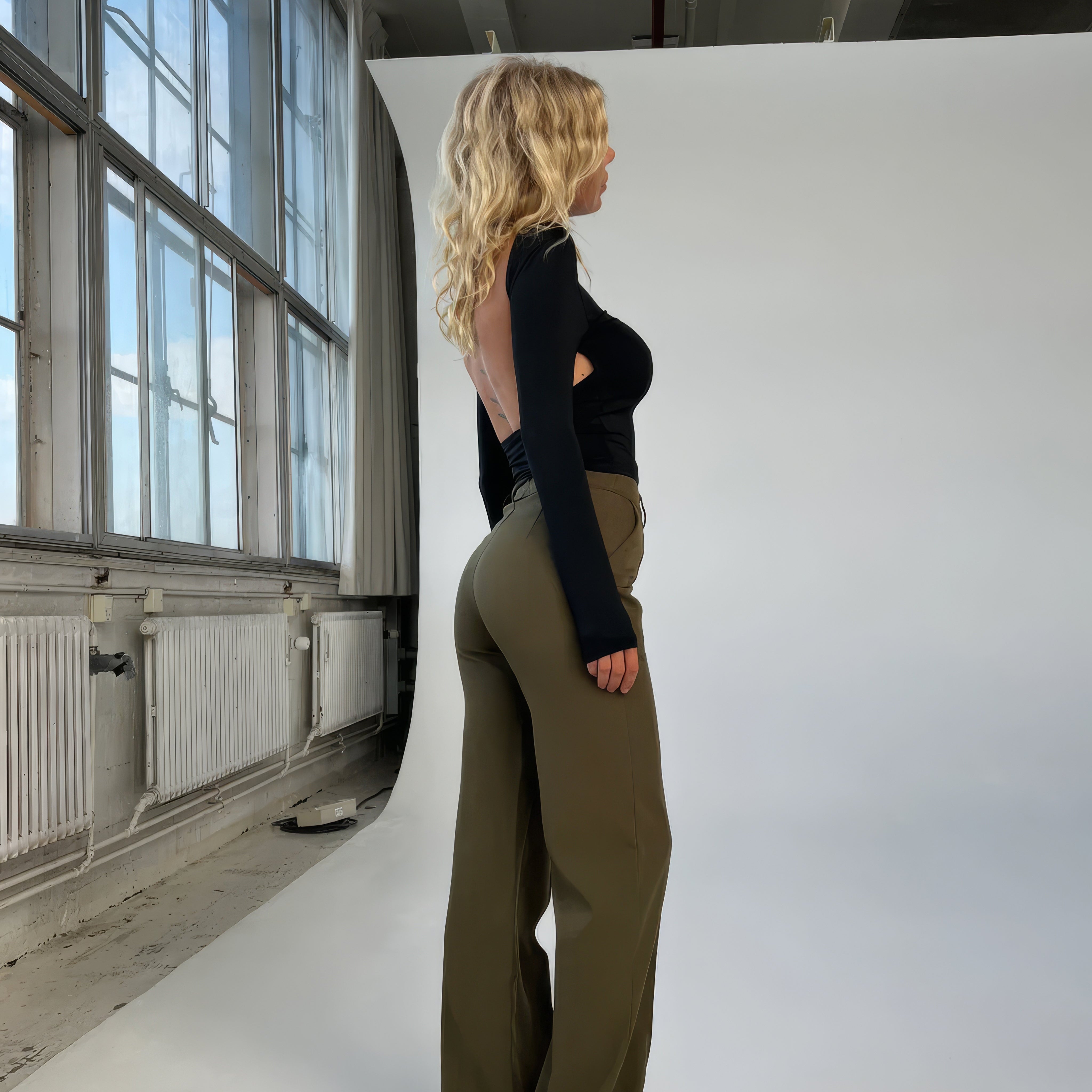 Josie | Pantaloni a vita alta dalla vestibilità valorizzante