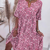 DAISY | Vestido midi floral