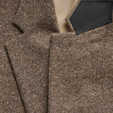 Abito Elegante Uomo Tre Pezzi con Gilet e Tessuto Testurizzato