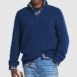 HENRY | Camisola premium com fecho de correr a meio
