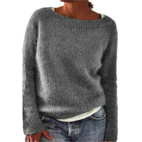 Klara | Maglione casual girocollo da donna