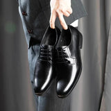 Scarpe eleganti da uomo stringate stile Oxford