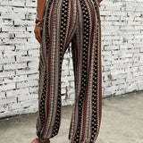 Amelie | Calças de cintura subida em estilo boho-chic