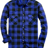 David | Camisa de flanela aos quadrados