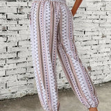 Amelie | Calças de cintura subida em estilo boho-chic