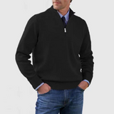 Hermann | Elegante camisola de homem com meio fecho