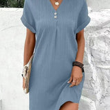 CANDICE | Vestido elegante com decote em V