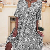 DAISY | Vestido midi floral