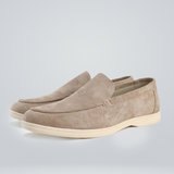 Mocassini uomo slip-on in camoscio sintetico