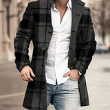 Casaco Casual de Homem com Lapelas e Botões