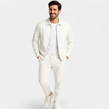 Completo Casual Elegante Uomo con Blazer e Pantaloni Coordinati