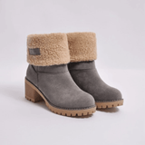 Botas de senhora dobráveis, macias e impermeáveis
