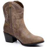 Tammy | Botas de cowgirl clássicas de cano médio