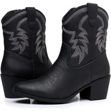 Tammy | Botas de cowgirl clássicas de cano médio