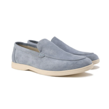 Mocassini uomo slip-on in camoscio sintetico