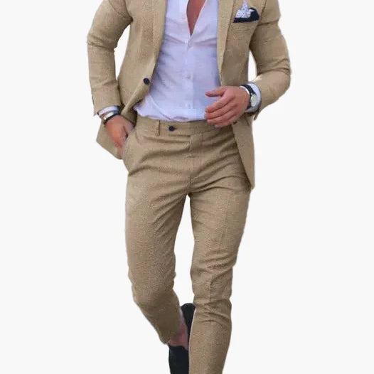 Abito estivo slim fit da uomo
