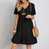 DANIELLA | Vestido casual confortável de corte descontraído