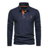 JARREN | Polo de manga comprida para homem