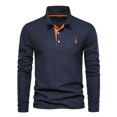 JARREN | Polo de manga comprida para homem