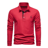 JARREN | Polo de manga comprida para homem