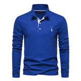 JARREN | Polo de manga comprida para homem