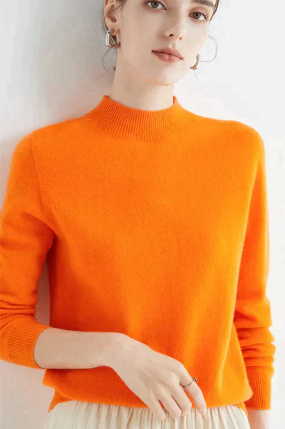 Marga | Elegante camisola de gola alta para mulher
