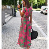 MADISON | Vestido com decote em V e detalhe de laço