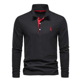 JARREN | Polo de manga comprida para homem