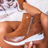 Botins com fecho de correr