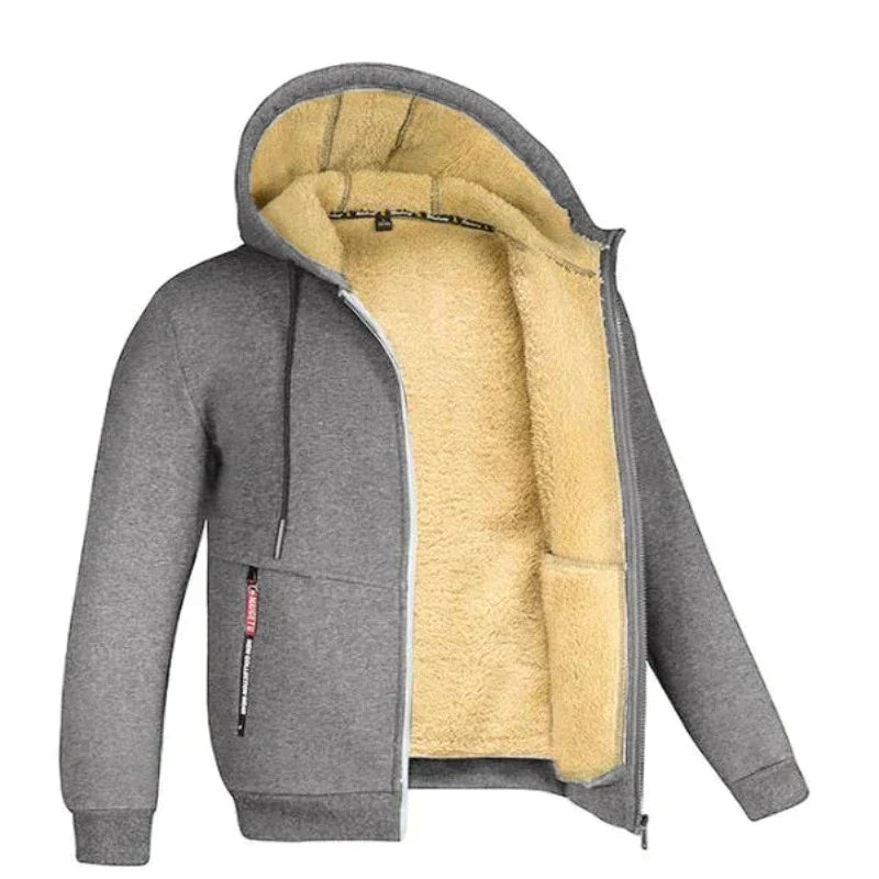 JAKE | Calda felpa invernale con cappuccio