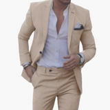 Fato de verão slim fit para homem