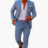 Fato de verão slim fit para homem