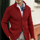 Brix | Cardigan elegante de malha para homem