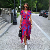 MADISON | Vestido com decote em V e detalhe de laço