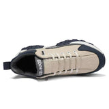 Scarpe Sportive Uomo con Lacci e Suola Spessa Scolpita