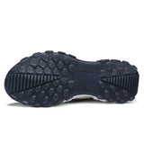 Scarpe Sportive Uomo con Lacci e Suola Spessa Scolpita