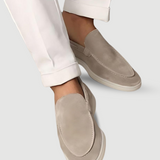 Mocassini uomo slip-on in camoscio sintetico