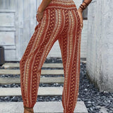 Amelie | Calças de cintura subida em estilo boho-chic