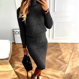Kristel | Elegante conjunto de duas peças com top e saia
