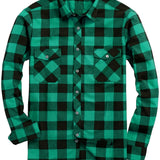 David | Camisa de flanela aos quadrados
