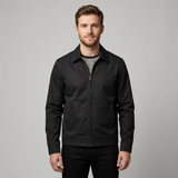 Giacca Uomo Casual con Colletto Classico e Zip