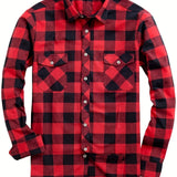 David | Camisa de flanela aos quadrados