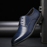 Scarpe derby uomo stringate in similpelle
