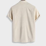 Completo Estivo Uomo con Camicia a Maniche Corte e Pantaloncini