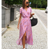 MADISON | Vestido com decote em V e detalhe de laço